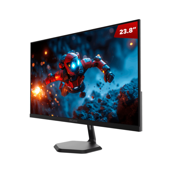 Monitor Gamer Pcyes O-Creed O23F 23.8" Flat Fhd Ips 180Hz 1Ms Hdmi/Dp Freesync Black Vulcan Pmgo23F180Bv