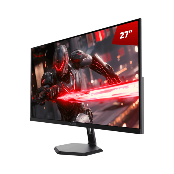 Monitor Gamer Pcyes O-Creed O27F 27" Flat Fhd Ips 180Hz 1Ms Hdmi/Dp Freesync Black Vulcan Pmgo27F180Bv