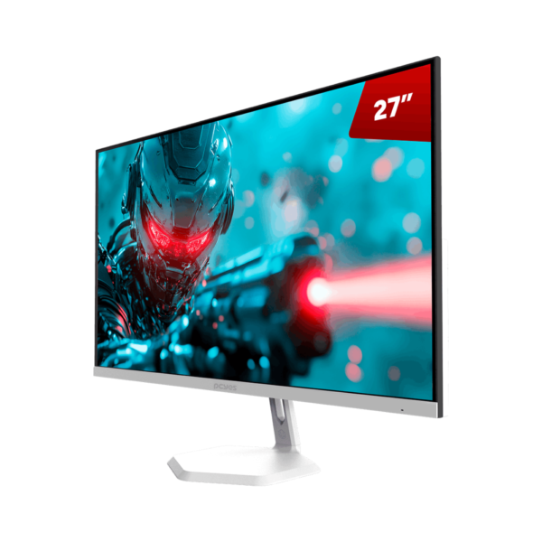 Monitor Gamer Pcyes O-Creed O27F 27" Flat Fhd Ips 180Hz 1Ms Hdmi/Dp Freesync White Ghost Pmgo27F180Wg