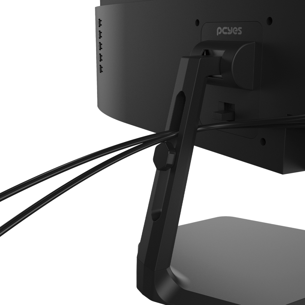 Monitor Gamer Pcyes Quartzo Q23F 23.8" Flat Fhd Ips 100Hz 5Ms Hdmi/Vga Freesync Black Vulcan Pmgq23F100Bv - Imagem 7