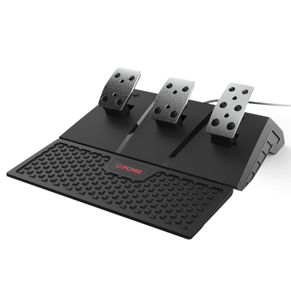 Volante Pcyes W270 Para Pc, Xbox E Playstation 4, Force Feedback, Pedais E Câmbio - W270 - Imagem 6