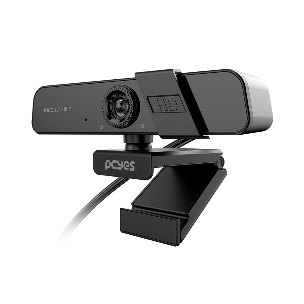 Webcam Pcyes Raza Fhd-04 Full Hd 1080P 1920×1080 Com Microfone | Rzfhd04 - Imagem 3